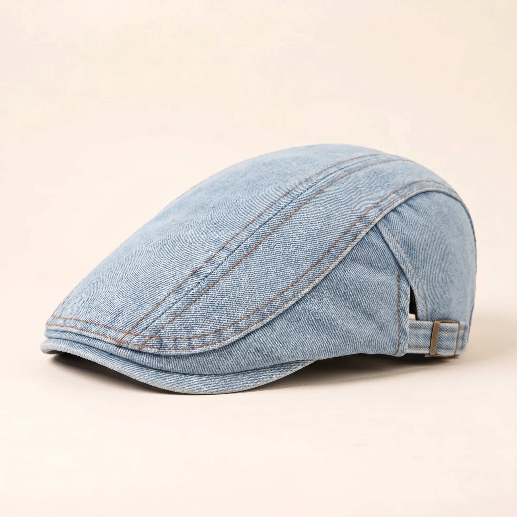 Denim Stitch Cap