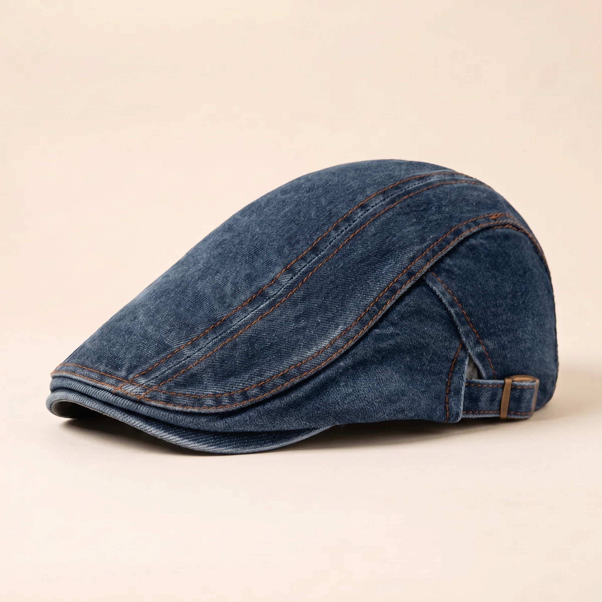 Denim Stitch Cap