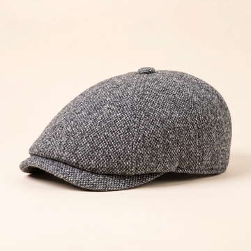 Flecked Eight-Panel Cap
