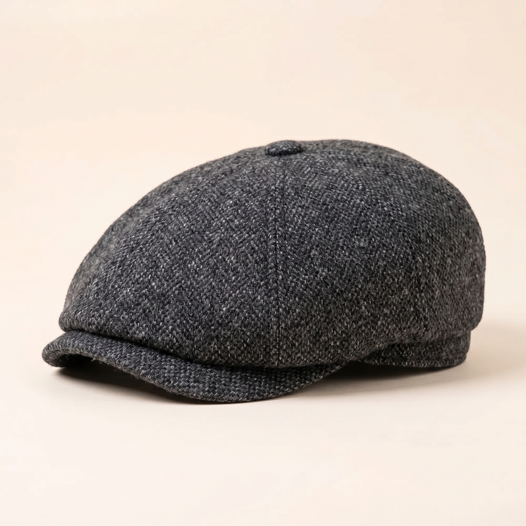 Flecked Eight-Panel Cap