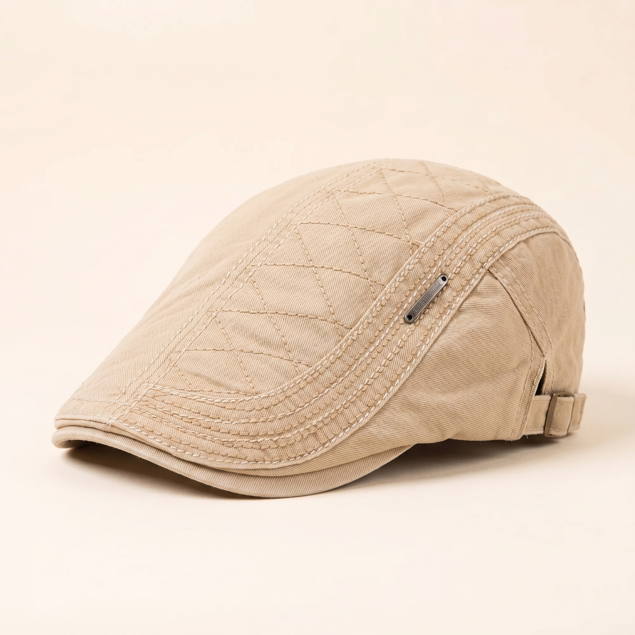 Quilted Cotton Cap