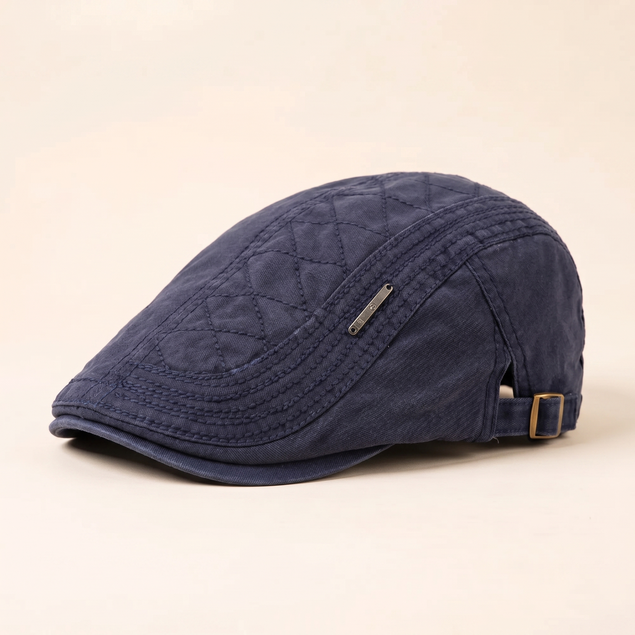 Quilted Cotton Cap