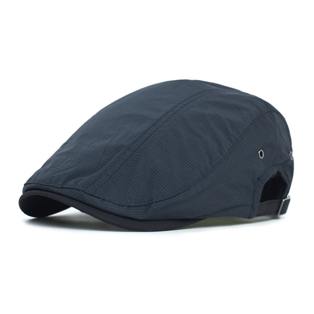 Pinstripe Cotton Cap