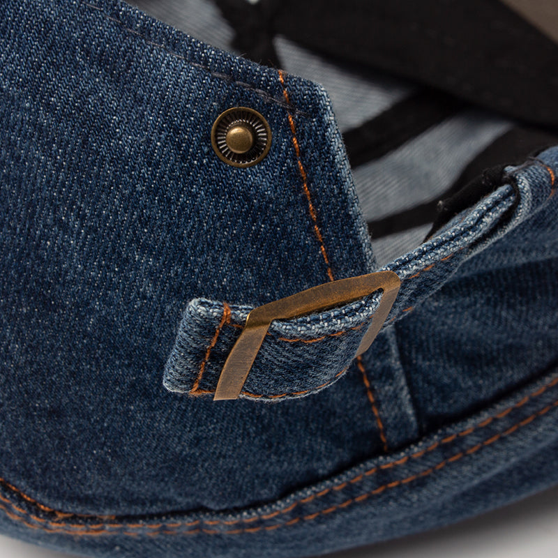 Denim Stitch Cap