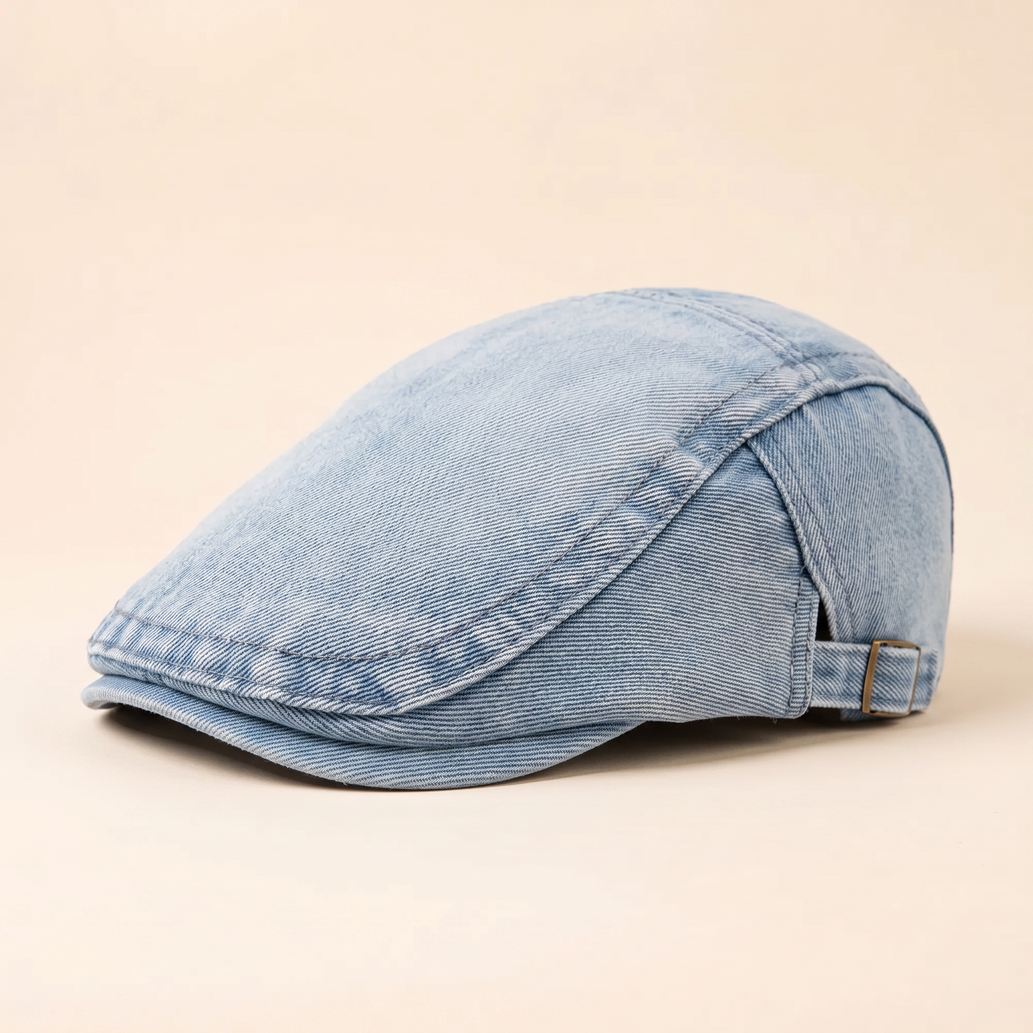 Stonewash Denim Cap