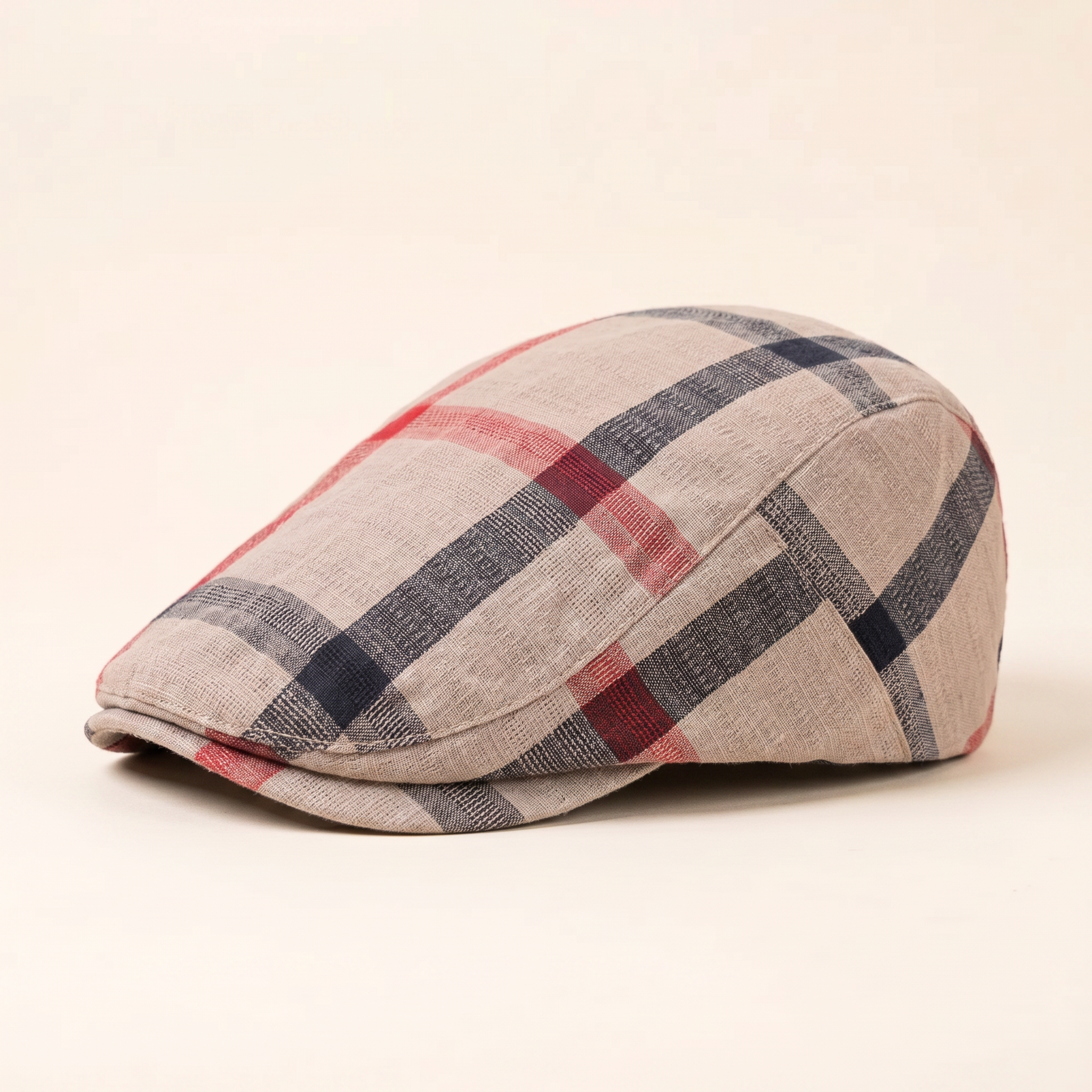 Vintage Check Cap